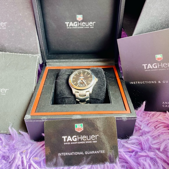 TAG HEUER Link Auto Sliver Wristwatch- Model: WJF211ABA0570 - Picture 6 of 15